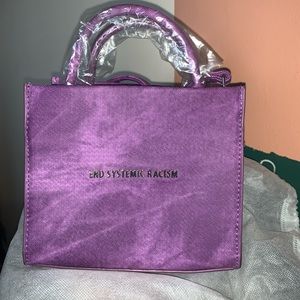 Brandon Blackwood End Systematic Racism Canvas Tote